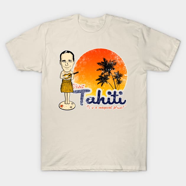 Visit Tahiti T-Shirt by Fanisetas